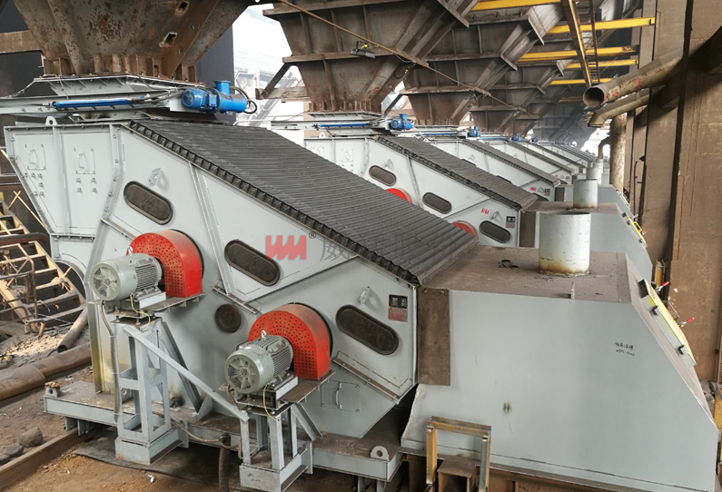 山西某钢厂复频筛使用现场