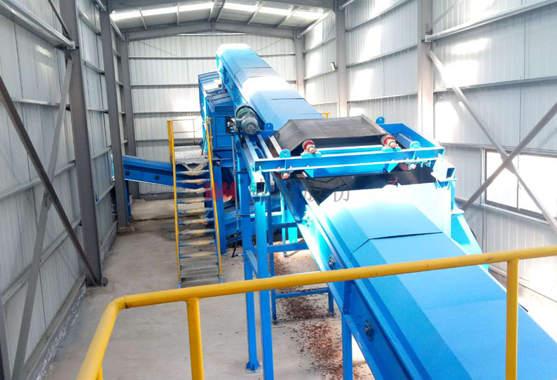 生涯垃圾分选设备-山东许昌项目现场